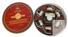 Stokes Gourmet Set of 6 Espresso Cups & Saucers in Round Gift Box
