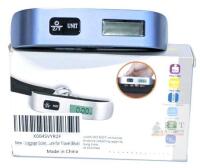 New Digital Luggage Scale, Portable Vacation Travel Luggage Weight Scale, Max 110lbs/50kg Baggage Scale with Backlit LCD Display for Travel (Blue)