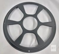 New 10" Black Power Coated Speaker Grill Cover