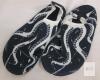 NEW L-RUN Water Shoes BR10 White Octopus Unisex Size 12-13 (US) Slip-On, Quick Dry, Rubber Sole