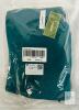 Saslax SB1002-EL Women's Nursing/Maternity T-shirt Top, Size L, 3-Pack, Teal - 2