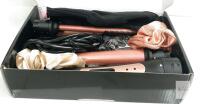 Jaeton KS-C103 Interchangeable Hair Curler Set, Rose Gold, Multiple Barrels, LED Display