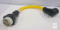 Ningbo Xuanhua XLS250P-A/XN1450R-A 50A 250V Dogbone Adapter, SS2-50P to NEMA 14-50R, 21.75"