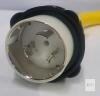 Ningbo Xuanhua XLS250P-A/XN1450R-A 50A 250V Dogbone Adapter, SS2-50P to NEMA 14-50R, 21.75" - 2