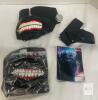 Tokyo Ghoul Kaneki Ken Cosplay Mask Set, Synthetic Leather, Anime Zipper Mouth, 2 Masks, Art Print- MOVIE TOO! - 3