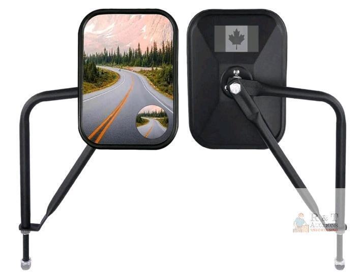 new MKING Doors Off Side Mirrors Wide Angle with Blind Spot for Jeep Wrangler TJ JK JL Gladiator