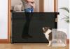 2 Pack Retractable Safety Gate, Black, 55"x33", Wall-Mount, Child & Pet Barrier, X004PSSCNB - 3