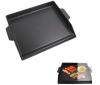 NEW Heavy-Duty Cast Iron Griddle, 18.6" x 14", Pre-Seasoned, Integrated Handles