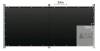 NEW 4'x50' Black Privacy Fence Screen, 170 GSM, HDPE Mesh, UV Block, Weather Resistant, Zip Ties - 2