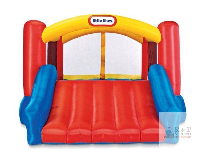 Outdoor Inflatable Jump n' Slide Bouncer House . No Blower - Untested