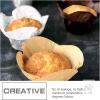 New 100pcs Lotus Style Baking Cups Cupcake Liners Cupcake Baking Cups Muffin Liners Greaseproof Paper Cup Cake Liner Oil Proof Paper (Dark Brown) - 3