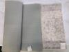 NEW Traditional Oriental Area Rug, 24"*96", Cream/Taupe, Machine-Made Polypropylene, Faded Floral Pattern - 2