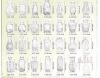Yirilan 28-Piece Mini Glass Bud Vase Set &ndash; Assorted Designs, 3-6 Inches Tall, Thick Borosilicate Glass - 2