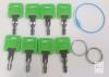 MK9901 RV Replacement Key Set (8-Pack) with Accessories, Fits 6601 Locks, Green Head