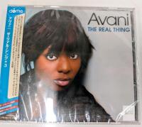 Avani &ndash; The Real Thing Japanese CD w/ Obi, Bonus Tracks, Rahsaan Patterson, Carl McIntosh, Dome