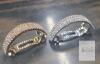 NEW Boobeen 2-Pack Rhinestone French Barrette Hair Clips,
