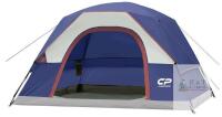 CAMPROS 6-Person Dome Camping Tent, 11x7 ft, 72 in Center Height, 2000mm Waterproof Rating