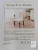 Genina Stretch Dining Chair Covers, Set of 4, Beige Patterned, Fits 16"-20" Seats - 2