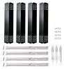 BBQSAVIOR PC16 Grill Heat Shield & Burner Kit Fit Master Chef 4-Burner BBQ, 4 Shields, 4 Tubes