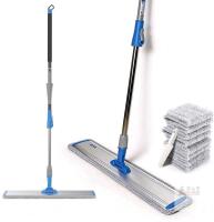 NEW YOUSHANGJIA F5060 24" Microfiber Floor Mop with Adjustable Handle and 4 Washable Pads