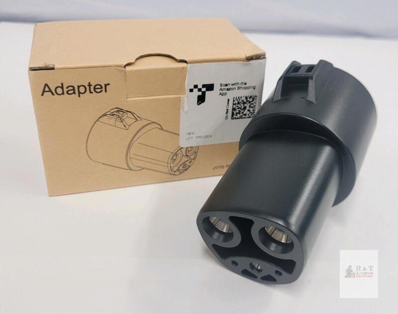 Takrabbsin J1772 to Tesla Charger Adapter 80A 250V, Fits Model 3/Y/X/S/Cybertruck, Serial X004WS46EX