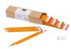 Amazon Basics PHB-30 #2 HB Presharpened Wood-Cased Pencils, 30-Pack, Orange