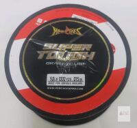 Hercules Super Tough 50 lb 1000 yds Braided Fishing Line &ndash; Bright Yellow