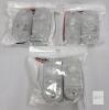 Set of 6 LED Boat Lights, Model CA UC 1005188, White, 12V, Surface Mount, Includes Screws