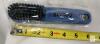 Zivigo 6.5" Multipurpose Cleaning Brushes, Plastic Handle, Nylon Bristles, Set of 3, Blue - 2
