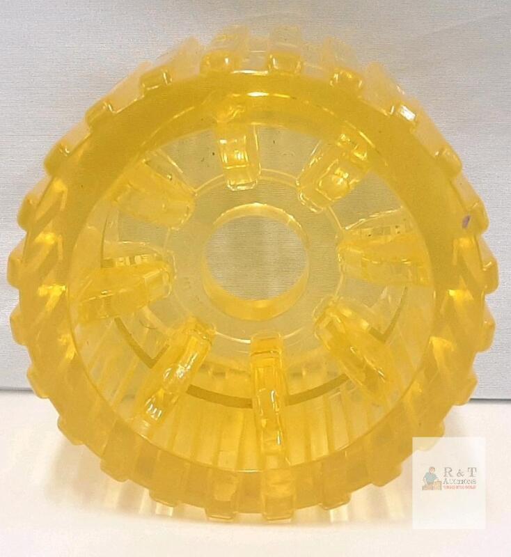 SeaSense Polyurethane Spool Roller, 5" OD x 3" Wide, Yellow, Fits 5/8" Axle, Boat Trailer