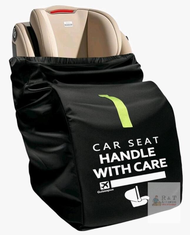 Guiseapue Car Seat Travel Bag &ndash; Universal Fit, Durable Nylon, Water-Resistant, Drawstring Closure