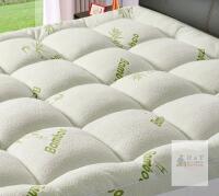 NEW Twin Bamboo Mattress Topper, 1200 GSM, Extra Thick Pillow Top, Deep Pocket up to 21", 39x75"
