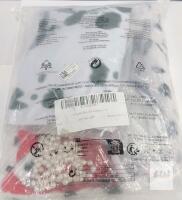 Cruella Deville Cosplay Costume Set with Faux Pearl Necklace, Adult/Child Variant, New in Package