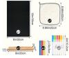 NEBURORA 8x12 Inch Tabletop Chalkboard Menu Kit with Stand, Markers, Chalk, and Cloth - 2