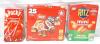 Pocky Crunchy Strawberry 51g, Nestl&eacute; Mini Bars 25-Pack 237g, Ritz Peanut Butter Sandwiches 180g