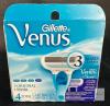 Gillette Venus Swirl & Original Razor Cartridges 4-Pack + Nopunzel Aloe Hair Removal Cream 120g - 4