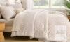 Andency Oversized King Comforter Set 120x98 in Off-White Chevron Texture - 3