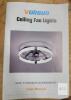 NEW Volisun KT-8223 Ceiling Fan with LED Light, 19.7" Flush Mount, Remote & App Control - 2