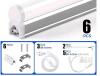 NEW Barrina T5 LED Shop Light 6500K, 36" (3ft), 2200 Lumens, 20W, 6-Pack, Linkable, Plug-in - 3
