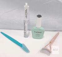 FireDeep Gel Polish 16ml, e.l.f. Clear Lip Lacquer, MSQ & Blue Facial Razor Set NEW PRODUCT