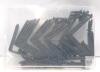 20PCS L Bracket Corner Braces, 1.57"x1.57", Black Steel, Screws Included, Model HZMYX069 - 3