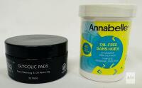Tiege Hanley Glycolic Pads & Annabelle Oil-Free Eye Makeup Remover Pads