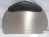 NEW Stainless Steel Dough Scraper with Ruler, Conversion Chart, Ergonomic Non-Slip Handle, 6"x4" Blade