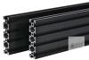 NEW Aluminum T-Slot Extrusion 20 Series 2060, Black Anodized, 1000mm Length, 2 Pieces