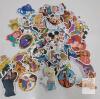100PCS Disney Cartoon Vinyl Sticker Pack, Mixed Mickey, Princesses, Goofy, 2&ndash;2.5" Each