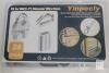 Yinpecly 24-Piece M6 Stainless Steel Wire Cable Clamp Kit for 1/4" Wire Rope
