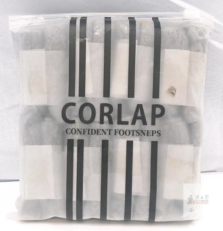 CORLAP 8 Pairs Grey Ankle Socks Medium Unisex Athletic Cotton Blend, B0BVYSGRXP,