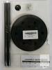 Freestanding Black Toilet Paper Holder, 4 Rolls Storage, Steel, Serial X003VVULJXH, Assembly Kit