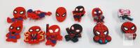 13 Spider-Man Shoe Charms Set &ndash; Miles Morales, Spider-Gwen, Iron Spider, Crocs Compatible