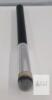 Makeup Applicator Set: Black Velvet Puffs, Brushes, Compact Mirror- new product - 3